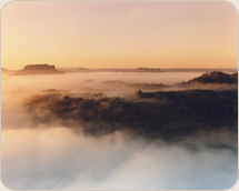 Blick auf den Lilienstein